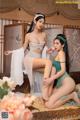 XIUREN No.4952: Tang An Qi (唐安琪) & Lu Xuan Xuan (陆萱萱) (93 photos)