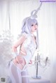 G44不会受伤 Cosplay 碧蓝航线 恶毒皮肤 懒懒的白兔